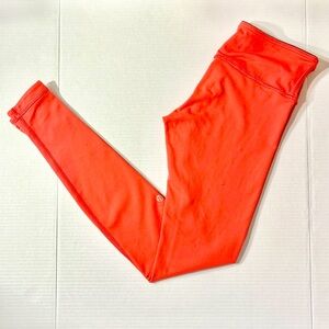 Lululemon‎ Wunder Under Leggings 6 Coral Snakeskin Workout Luxury Athleisure Gym